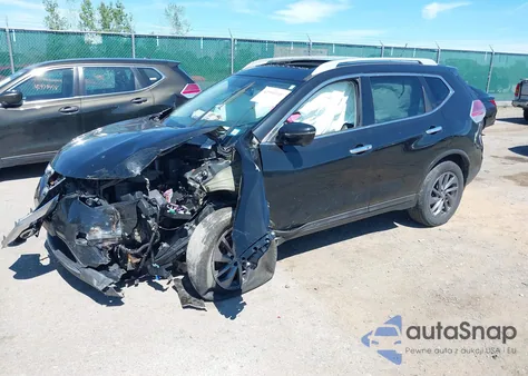 2016 Nissan Rogue Sl from USA, damaged, VIN 5N1AT2MV8GC867485